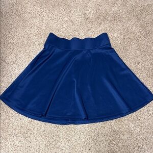 Charlotte Russe Navy Blue Skater Skirt